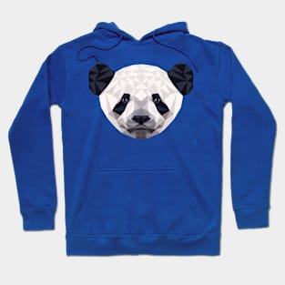 Panda Low Poly Art Hoodie